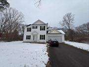 Young 2021 Built Colonial on One Acre Parcel in the Heart of Ridge! Features include Entry Foyer, Oak Floors throughout first and second floor, Formal Dining Room W/Crown Molding & Wainscoting, Eik W/White Cabinetry, Granite Counters, & Island, Pantry, 1st Floor Laundry, Living Room W/Woodburning Fireplace, & Sliders to Entertainers Deck. Primary Bedrooms With WIC, & Ensuite Bathroom, Full Basement & 2 Car Garage! What else can you ask for. Will not last.