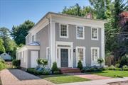 Located in the historic district of Sag Harbor and conveniently close to Sag Harbor Main Street, this architectural gem offers the perfect combination of privacy and proximity. Built by the Vail family with plans from noted architect Minard Lafever, who was also the architect for the Old Whalers Church and the Sag Harbor Whaling Museum. The house at 85 Suffolk Street, an 1860&rsquo;s Greek Revival, has been lovingly renovated and is now ready to be enjoyed for the next generation. Designed by East and Home, this grand 1860 pristine historic home is situated prominently on lovely Suffolk Street, a village lane within close distance to restaurants and shops of Sag Harbor Main Street. This home combines the classic elegance of timeless Sag Harbor with modern amenities including a generous kitchen with spacious seating area. This gorgeous chef&rsquo;s kitchen with a 48 Thermador range and custom cabinetry is the heart of the first floor. The spacious room with double French doors, leads out to the bluestone patio and heated gunite pool. The first floor also includes a wonderful double parlor, with fireplace and ensuite bedroom with double door entry which can also be used as a fabulous office or den. Up the banister on the original staircase, the second floor has been reconfigured to three generous sized bedrooms including the primary with part of the original restored outside wall. The front portico has been carefully restored with its Greek Revival entry, fluted wooden columns, rosettes and pediment, original 8-panelled front door, and Federal style transom. The interior doors, which are unusual in Sag Harbor, have detailed diamond rosettes with elaborate panels. These have all been restored to their original beauty. Bathrooms are outfitted with custom vanities. In the powder room you will find decorative mineral wash paint and a fluted marble vanity. The 500 plus square foot barn has also been renovated with a full bath and kitchenette. The property is lined for privacy with privet hedge and laurel. This home is ready for full time living or a fabulous weekend retreat.