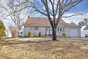 Spacious 4 bedroom/2 Bath Cape on Large Lot w/Finished Basement and OSE.