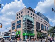 The landmark building located in the heart of Downtown Flushing. A well maintained professional office on busy Main Street, Heavy Foot Traffic, Office is in move-in ready condition, 3556 Sqft, 24/7 Security Guard On Duty, Perfect for all kind of professional business.