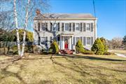 Amazing opportunity to own a charming 1830s home with a detached legal accessory apartment built in 2016. Renovated in 2003, this home sits on an acre of land surrounded by undevelopable property, offering privacy and a peaceful setting. With great bones and timeless appeal, the main house features a well-designed floor plan, a cozy living room with a wood-burning fireplace, and plenty of character throughout. Located in a fantastic spot close to the beach, this property combines historic charm with modern convenience. The separate apartment adds flexibilityâ€”perfect for guests, rental income, or extended family. A rare find in an unbeatable location! Room for pool!