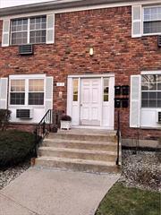 Spacious, bright and inviting second-floor, 2 bedroom 2 bath unit in Stonegate in the heart of Suffern. Closets galore in this unit. Upon entering you have a coat closet, large living room and eating area and another closet. Updated kitchen. Down the hallway is the main full bathroom, a primary bedroom with primary bath and a second bedroom. Primary bedroom has 2 closets. Bonus room in the basement can be used as a flex space with a private washer and dryer and half of the storage space. One parking spot # 100 Previous tenant not completely moved out, please allow notice for showings.One cat or one dog permitted.May rent unit after two years of residency.