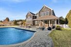 Stunning Southampton Retreat with Community TennisExperience luxury living in this spacious and impressive 5-bedroom, 5.5-bath, 4400 square foot, 0.46 acre residence nestled in a quiet Southampton neighborhood. Bathed in natural light, this home boasts a double-height living room with a cozy fireplace, perfect for gatherings and relaxation. Key Features: Expansive Living Space: Over 4, 400 above ground sq ft of well-planned living space, plus a 2, 200 sq ft finished lower level with a gym, full bathroom, playroom and media area. Eat In Gourmet Kitchen: Featuring Viking stainless steel stove/oven, microwave and dishwasher, and Sub-Zero refrigerator, a center island, and a breakfast area, ideal for culinary enthusiasts. Luxurious Primary Suite: Generous upstairs primary suite with walk-in closets, a spa-like bath with soaking tub, and double sinks. Additional Bedrooms: First floor en-suite primary bedroom and 3 more second floor bedrooms, one en-suite. Outdoor Oasis: Enjoy a 20 x45 foot heated Gunite pool, patio dining, lush Marder&rsquo;s landscaping, manicured lawns, and tall hedges for ultimate privacy. Community Amenities: Community tennis and children&rsquo;s playground, and available Southampton Village beach parking pass. Prime Location: Moments away from Southampton Village dining and Main Street shopping. Additional Highlights: Two car garage, ample storage AND did we mention Southampton Village beach parking permit. Don&rsquo;t miss this opportunity to own this Southampton paradise! Contact us today for a private showing.