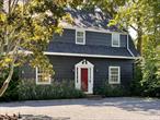 Nestled on a private road in the charming hamlet of Quiogue, this one-of-a-kind, fully furnished, turn-key residence features 4 bedrooms, 3 baths, a heated gunite saltwater pool, and a pool house optimally set on a picturesque park-like acre. The historic farmhouse home, originally built c.1900, underwent a brand-new renovation that blends modern amenities with classic charm. French doors, wall of glass sliders, and skylights provide an abundance of natural light throughout. The spacious all-glass living room with fireplace and the kitchen/dining areas open to a bluestone patio surrounded by a custom masonry enclosure, perfect for dining al fresco. Also on the first level is a guest bedroom, full bath, and laundry area. The second floor features the primary en suite and 2 guest bedrooms with an additional full bath. On the third level is a bonus room with an oversized closet and powder room. The property also includes a spacious pool house situated between the main house and the elegant old Hollywood-style oval pool. The interior, with a vaulted ceiling and exposed beams, features a fully equipped gym with Precor and Peloton equipment, and a convenient powder room. Additional amenities include an outdoor shower, custom circular masonry patio with a planting bed surrounding the pool, and an irrigation system. Lush, manicured grounds, with mature plantings, ensure privacy and tranquility in a prime location just a stone&rsquo;s throw from Westhampton Beach Village and magnificent ocean beaches.