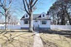NEW siding, roof, windows, kitchen, bathrooms, Beckett oil burner, electrical panel!  2 heating zones & 3 private entrances on a fenced, corner lot size of 100x135.4 bedrooms with 2 full baths and fully finished basement. Dont miss your opportunity to own almost brand-new home!!!!! #NewlyRenovatedHome #CentralIslipRealEstate