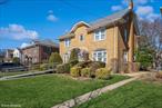 This stately brick c/h col offers elegance and space, featuring a grand entryway, library/ office flr , banquet fdnr , eik with 2 sinks, granite counter tops , and charming breakfast area. The primary bdrm includes ample closets and a private bth complemented by 3 additional master sized bdrms with additional full bth. A fully finished basement provides a playrm, storage closets and 3 additional rms. With a 2 car garage , 121 deep property, cac, hardwood flrs thruout, high ceilings, this home is a perfect blend of sophistication and comfort