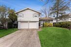This beautiful split-level Harbor Hills home features 4 bedrooms and 3 bathrooms. The layout seamlessly connects the living room, dining room, and eat-in kitchen, creating a warm and practical space for daily living. The house sits on an almost 8, 500 sq. ft. lot, with an interior living space of approximately 1, 830 square feet. Hardwood floors, central AC, gas heat, and a two-car garage. With its proximity to local schools, world-class shopping at the Americana, the LIRR, and dining options, this home combines comfort and convenience. This home is situated in a highly rated school district. As is!