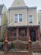 Beautiful detach two family house with finished basement with OSE and finished attic. Close to public transportation J & Z trains, public school, public library and highland public park.
