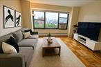 Located on the 10th floor, this expansive one-bedroom corner residence offers sweeping skyline views of Manhattan and the Triborough (RFK) Bridge. Enjoy breathtaking sunsets and the Astoria Fourth of July fireworks right from the comfort of your home. The open-concept layout seamlessly connects large, sun-drenched rooms with oversized windows, manicured solid hardwood floors, new lighting fixtures, stainless steel appliances, and abundant storage.The generously sized bedroom comfortably accommodates a king-sized bed and a desk, making it ideal for a work-from-home setup. The kitchen perfectly balances charm and functionality, featuring stainless steel appliances, original vintage cabinetry, and a designated space for a breakfast bar. Additional conveniences include on-site laundry, a bike room, and immediate access to private on-site parking for just $125 per month.Located within Queensview Coop â€” a meticulously maintained 14-building complex â€” residents enjoy a central garden, landscaped grounds, on-site security, a dedicated maintenance team, basketball court, playground, and park-like surroundings. This sought-after neighborhood puts you moments from top dining options, Socrates Sculpture Park, Costco, the Astoria waterfront, the N/W subway lines at Broadway, multiple bus routes, and major thoroughfares like the 59th Street Bridge, Triborough Bridge, Midtown Tunnel, and Long Island Expressway.Note, subletting is not allowed. Schedule your private tour today!
