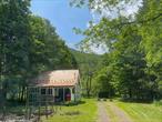 *Charming Arts and Crafts Cottage*Tucked among towering pines on 1.3 acres, this adorable 3-bedroom, 1 bath cottage offers a tranquil escape with a picturesque view of a stream and mountain. Currently a successful short-term rental, this retreat is perfect for outdoor enthusiasts and investors alike. Enjoy the peaceful surroundings, complete with privacy, a lovely garden and two versatile outbuildings. Relax on the covered front and back porches, where you can soak in the clean mountain air. Experience the perfect blend of seclusion and convenience in this enchanting getaway!Located near the scenic Schoharie Creek and reservoir, outdoor recreation like kayaking, canoeing or creek swimming is just moments away. 15 minute drive to Mine Kill State Park where you can enjoy the Olympic size pool at no charge, fishing, hiking and waterfalls. Windham (25 min), Hunter (30 min), and Prattsville Village (10 min) or Roxbury (25 min)..*New DEP engineered Septic system recently installed...PER FEMA: Home is not in a flood zone as some third party sites state.