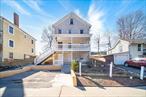 Welcome to this beautifully renovated 3-bedroom home, featuring modern updates from 2019 to 2024. The home boasts spacious living areas, a bright kitchen with outdoor access, and a lower level with a bedroom, utility, and laundry rooms. Enjoy a balcony off one bedroom, porches on both the 1st and 2nd levels, and a full attic with insulated floors. Step outside to a private swimming pool with a Trex deck and retaining wall. Located within walking distance to shops and restaurants, this home is sold as is with oil above-ground heating. A perfect blend of comfort and convenienceâ€”come see it today!