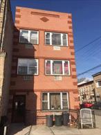 This property is 3 families, all brick, good condition, 1FL : 2 bedrooms and 1 bathroom; 2 Fl: 3 bedrooms and 2 bathrooms; 3Fl: 3 bedrooms and 2 bathrooms; bus stop at front door, subway is at next street, very convenient.