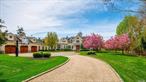 Escape to a serene 4.74-acre waterfront haven in Center Moriches. Tucked 600&rsquo; from the road, this private estate, built in 2003 seamlessly blends timeless elegance with modern convenience. Traverse the winding wooded drive to the main courtyard where a meticulously crafted over 7000 sqft home awaits. Stepping into the entry foyer you can see clear thru to the water. Look straight up 35 feet to the octagon cupola. The main floor, adorned with Douglas fir wood floors, features a family room with fireplace, an inviting octagon conservatory, and chef&rsquo;s dream kitchen boasting a double oven Wolf stove. French doors lead to bluestone patio enveloped by acres of private yard, complete with an outdoor cooking area and firepit. The upper-level hosts 4 bedrooms, including primary suite with fireplace, walk-in closets, and balcony with scenic views. Each bedroom is a retreat of its own, with ensuite baths, balconies, and decks. Over 200&rsquo; of Forge River waterfront with 40&rsquo;of floating dock and boat lift.