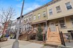 Two-family home located just off Atlantic Avenue, less than 20 minutes from the Barclays Center. Each unit features 2 bedrooms, 1 bathroom, and an eat-in kitchen. The first-floor unit includes a private patio with direct access to the backyard. The finished basement offers 2 additional bedrooms, 1 full bathroom, a summer kitchen, and two egressesâ€”one to the backyard and one to the front yard. The first floor and basement could use some updating, but the home is in move-in ready condition and will be delivered vacant. Situated in a rapidly developing neighborhood, in a prime location, near major transportation, shopping, and dining, this property is an excellent opportunity for end-users or investors seeking rental income potential.