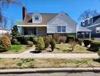 Well maintained Expanded Cape, mid block. Five bedrooms with Master Bedroom on first floor. Large living room with wood burning fireplace and large formal dining room with bay windows. Eat-in kitchen with lots of cabinets. One bathroom on each floor. Full finished basement with bathroom and separate outside entrance. Hardwood floors throughout with lots of closets . Fenced in yard with above ground pool.