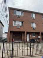 SHORT SALE approved. Brick three family in Throggs Neck. 3 bedroom, 1.5 bath over 3 bedroom 1.5 bath over a one bedroom with finished basement and garage. 3 gas meters 4 electric meters. Two units vacant. Taxes about 22, 000. Price will not be lowered from the bank