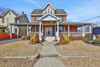 This stately brick beauty offers a residential opportunity and includes three contiguous tax parcels with immense possibilities! The sprawling, 5, 128+ square foot 3+ level building offers residential, or mixed use. Meticulously maintained with hardwood flooring as well as wall to wall carpeting, and full operating kitchen on the second floor. There are two finished basements, the main level is made up of mostly open spaces with restrooms and two staircases that access the second level that was most recently used as a living quarters and includes a partial third level of additional living space, studio or office. Natural light floods throughout. The large eat in kitchen includes granite counter tops and high-quality wood cabinetry with stainless steel appliances. There is a freight elevator that accesses both basements, and the main and upper levels to do the heavy lifting. Other features include high tech matrix wiring in place, a security system as well as an exterior sprinkler system for easy management. Don&rsquo;t miss the view from the rear screened and open porches and the covered front porch of this stately building. The property includes the main building and detached garage with three overhead garage doors, as well as two separate buildable tax parcels. These lots can be kept for expansive parking, improved upon or sold individually. This property fronts both Albany Avenue and Manor Place with the town park across the street. The vacant land has the same zoning, with additional uses ranging from an arcade to a salon, commercial, and, most desirable, apartments (also single-family). The large parcel of vacant land has approximately 75 feet of frontage on the back street (Manor Place) and is 100 feet deep before it narrows to Albany Avenue. The zoning allows for 70/30 ratio building lot coverage, and buildings can reach up to 2.5 stories. There is no parking requirement; however, pavement coverage is a factor in the area&rsquo;s overall coverage. In theory, a buyer could put up an 8-unit apartment building or larger on this vacant parcel. Setbacks on the vacant land are 10 feet in the rear, 5 feet on the side. *** PENDING CONTINUE TO SHOW***