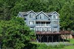 NEW: a rare opportunity to purchase a residential/commercial property has come to market in the beautiful Catskill mountains, with direct Delaware River frontage. 4423 State Route 97 in Barryville New York is the only property of its size and type on the market in the Upper Delaware Valley and it is a wise investment/end-use property for the savvy buyer looking to get a toehold in a booming area, in a turnkey property with multiple uses: rental apartments, condo units or a legal restaurant space; the options are endless but the value is real. With direct Delaware River frontage and views of the historic Roebling Bridge, 4223 State Route 97 is perfectly located with access to New York City, world class recreation and stunning natural beauty in a soaring real estate market.The ground level space was designed for a restaurant with ample parking spaces, accessible bathrooms and entry ramp, a commercial kitchen and is plumbed for a bar. Currently used as a residence, it is a large and bright loft space with a gas fireplace and French doors opening to a wide deck with panoramic views of the Roebling Bridge and Delaware River, ideal for summertime dining and events. The deck is supported by rolling lawns and has a huge shed that acts as storage or a potential concession stand. Additionally, there is fully finished walk-in basement with half bathroom which would make an ideal wine cellar/tasting room and which has an outdoor deck of itâ€™s own overlooking the lawn and river.The remaining two residential units are stunning, bright and thoughtfully designed duplex apartments with two-three bedrooms, two baths and private decks overlooking the Delaware River. They are turnkey apartments that have can return high rents and have great potential as future condominium units. Appointed with hardwood floors, stainless steel appliances, granite countertops and gas fireplaces, these residential spaces could be combined into one very large apartment or used to house workers for a successful restaurant below.With updated mechanicals, separate meters, central air and heat and the most coveted location in Sullivan County, 4223 State Route 97 represents an opportunity to not be missed. Located just two hours from Manhattan and close to trains and bus lines along with Bethel Woods Performing Arts Center, Resorts World Casino, skiing, hiking, fishing, rafting and an 365 days-a-year outdoors lifestyle, 4223 State Route 97 is the place to purchase your next real estate investment. Please contact the exclusive brokers for a showing.
