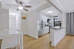 Please text/ call Adam 917-565-5928 to schedule an appointment. Welcome to this corner units , 2020 completely renovated large two bedrooms one bath apartment. This unit has exposures: east, west and north, lots of windows and nature sunlight. Dara garden is a gated community with 24hrs doorman, recently updated new washer and dryer with smart features on app. Pet friendly, and no Flip Tax! Sublet allowed after two years. Close to schools, park, transportations, supermarkets, banks, and restaurant, etc. ONE garage parking space available for purchase for extra $40, 000.
