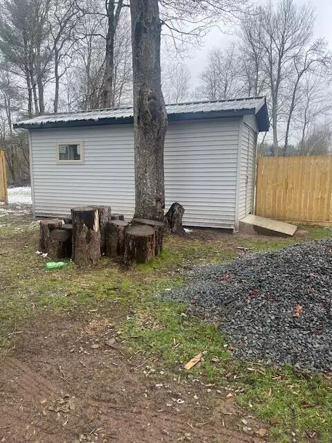 Back of Structure