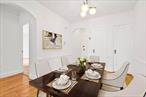 Seller is offering three months of free maintenance, subject to the terms of the accepted offer. This beautiful building is in the charming area of South Midwood. This neighborhood featurespicturesque tree-lined streets surrounded by Victorian homes, creating a serene atmosphere.Welcome home to this spacious Junior 4 apartment with arched openings in a highly sought-after the pre-war cooperative building. This generous floor plan showcases bright hardwood floorsin every room, offering approximately 1100 square feet with abundant natural light streamingin through the windows.The living room is separated from the dining room, which features original built-in shelves. Thegalley-style kitchen includes ample cabinet and drawer space, along with a hidden trash can. Italso boasts stainless steel appliances, such as a double-sided refrigerator and a grill stove, which complement the granite countertops. Next to the kitchen is a room that can serve as anoffice or a bedroom. The oversized bedroom can accommodate a king-size bed and a loungearea, filled with natural light, and features a custom closet system for maximum organization.Building features: Central laundry in the building, a live-in superintendent, a pristine lobby, anelevator, a virtual doorman system, a package room, bike storage, and an outdoor sitting area!Subletting is allowed with standard co-op limitations. Cats and dogs are welcome. BrooklynCollege is just a 2-minute drive or a 5-minute walk away.Transportation in the area by bus and train stations to include the B6, B11, B41, B44, Q35, B, Q, 2, Manhattan Express, 2 and 5 lines.Close to popular retailers like Target, HomeGoods, and Aldi, restaurants, and coffee shops. Pet FriendlyOffers are to be accompanied by mortgage preapproval/proof of funds and are not consideredaccepted until the ownerâ€™s attorney has reviewed an executed contract. 19 first-timeHomebuyer programs have been identified for this address. Qualifying individuals can apply forgrants to assist with closing costs and/or down payment through SONYMA, HomeFirstDown Payment Program, and HPD grants.