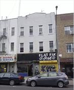 Prime opportunity in the heart of Bushwick! This three-story mixed-use building features 2 commercial units and 5 residential units, offering strong income potential in one of Brooklynâ€™s most vibrant neighborhoods. One of the commercial units will be delivered vacant on title, providing flexibility for owner-use or new tenancy. The other commercial unit is a barber shop. Each apt. features: EIK, Lr, 2 Bedrooms and 1 full bathroom. Also featuring a large, fenced in yard. Located approx. two blocks to the L & M subway lines. This property offers unbeatable convenience and accessibility.