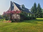 Country cape cod home on a cleared 1 acre parcel located with in the Tri valley school district on a dead end road. Level yard and paved driveway with long stone wall out front add to the country feel. Roof has recently been updated with architectural style shingles. Main level of home features both living room and family room along with full bedroom and full bathroom. Nice size kitchen with eat in area new dishwasher and center island. Windows with views of cleared portion out back from the kitchen along with door to back yard patio area. Upstairs features 2 additional bedrooms along with a small nook area and 2nd full bathroom. Full basement with laundry connections, great area for storage along with bilco doors for access to outside. Home is centrally located to a number of towns including, Liberty, Hurleyville, Never sink, Loch Sheldrake and more.