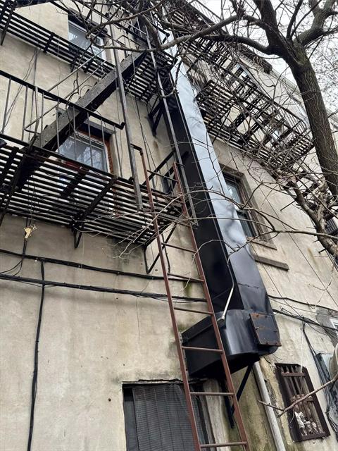 Front of Structure