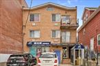 Mixed use residential and commercial building in heart of Koreatown of Flushing. Huge building size of (30x56) with 3 parking spaces and large basement (1680 sq ft) with street level entrance and elevator access for storage and commercial usage . Currently ground floor (1680 sq ft) leased to Music school. 2nd and 3rd floor has 4 separate apartment varying from 1-3 bedrooms each. Zone R5B, C2-2. Potential for doctor&rsquo;s office, church, physical therapy, acupuncture, day care yoga and pilates etc. Walk to LIRR Broadway station and shops and bus stops along Northern Blvd.  High potential return investment.