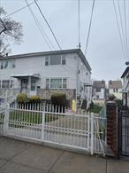 Spacious 2 Family House, 1st Floor features 3 Bedrooms, Full Bath, Eat In Kitchen and Living Room/Dining Room. 2nd Floor features 2 Bedrooms, Full Bath, Living Room/Dining Room and Kitchen. Full Finished Basement. Conveniently located! Close to Schools, Transportation, Place of Worship, JFK International Airport, etc. Excellent Investment Opportunity!