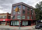 Brand new retail for leasing. 1, 000 sq.ft . Two exit. Floor to ceiling window with great exposure. Good for any kind of business. There is separate entrance cellar commercial space for leasing for 1250 sq.ft.
