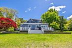 Historic Elegance Meets Waterfront Serenityâ€¦This extraordinary Center Moriches Waterfront Compound is a Rare Retreat Nestled on a secluded 1.4-acre flag lot along the serene Senix Creek offering an unparalleled blend of historic charm, modern functionality, and coastal elegance. Perfectly suited for Manhattanites or those seeking a private eastern Long Island estate, this property is a rare gem, combining expansive living spaces, deep-water access, and timeless appeal. With four distinct structures, including a 3, 400+ sqft main residence, a newly renovated workshop poised for conversion, a charming one bedroom cottage, and a spacious garage, this estate is designed for multigenerational living, entertaining, & a life of refined leisure.The main residence is the heart of this estate and is a masterful reimagining of an 1880 barn that was relocated waterside to its current foundation in 1991. With a high elevation that does not require flood insurance, this home was untouched by Hurricanes Irene & Sandy and offers four bedrooms, three bathrooms, & breathtaking water views. The main floor features a versatile guest ensuite which could act as a second primary as upstairs features your current primary bedroom with a large newly updated bathroom, walk in closet & terrace. With over 100 feet of deep-water bulk heading & a double wide boat slip accommodating 40+ foot vessels, this property is a boaterâ€™s paradise, offering direct access to Moriches Bay and beyond. Cottage: Enjoy Cozy Sophistication with this charming 750 sq ft cottage, deeded as an office. This one-bedroom retreat has modern amenities, including granite Ctr tops, stainless steel appl&rsquo; & vaulted ceilings, a gas fireplace, & on-demand hot water. Perfect as a private guest suite, home office, or serene escape, this space adds a layer of intimacy & functionality to the estate.Workshop: A Canvas for Inspired Living...A standout feature of this estate is the newly renovated workshop, transformed in 2025 with a 200 amp electrical upgrade, gas heating, & a brand-new cesspool. Designed for seamless conversion into a 1, 000 sqft, two-bedroom living space (with proper permits), this structure boasts soaring ceilings, large transom windows, & double dormer architecture, which gives this open & airy space an abundance of natural light. Whether envisioned as a guest house, in-law suite, or creative studio, this space offers endless possibilities.Garage: This large detached garage includes a dedicated tackle room, ideal for boating enthusiasts. This practical addition ensures the property meets the needs of those with active coastal lifestyles, offering space for equipment, vehicles, & more.Privacy and Prestige...Set at the end of a 600-foot private driveway, this flag lot ensures complete seclusion, with no visibility from the road. The estate is enveloped by the historic charm of Center Moriches, a neighborhood dotted with storied homes & a rich maritime heritage and close to Main Streetâ€™s quaint shops and dining as well as the private Moriches Yacht Club, blending small-town allure with exclusive amenities. The propertyâ€™s proximity to the Hamptons just moments away, along with beaches, restaurants and shopping, positions it as a coveted retreat for anyone seeking a balance of solitude and sophistication. This property is tailor-made for those transitioning from urban life to a legacy estate where memories are forged across generations. A rarity in the Moriches luxury market with deep-water access & multiple structures, this estate stands out for its large property, historic pedigree & versatile layout, appealing to those that prioritize privacy, boating, & space for evolving needs. This boater-friendly waterfront creates a versatile canvas for gatherings, remote work, & coastal adventures & is ready for your selective updates to reflect your vision. Schedule a private tour to experience the magic of this amazing property, where your next chapter awaits.