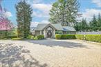 This is a beautifully unique expanded ranch that offers elegance throughout. A five bedroom three full one half bathroom that offers a cozy feel to all that it has to offer. A brand new patio with an in ground pool with gas heating,  with a safety fence and seating area that allows for great outdoor entertainment, including a fire pit for a relaxed environment. Bar, awning and gas bbq kitchen accommodates for outdoor enjoyment. The property is a full flat acre that has two driveways on Landview Drive. The landscaping has been completed with elegance with a beautiful appeal of flowers and shrubs for the spring, summer and fall seasons. Terracotta, natural stone and hardwood floors throughout with granite countertops and all new appliances. High cathedral ceilings with custom windows allows for plenty of natural sunlight. WO basement with an additional laundry room and full bath. Half hollow SD. This is a must see and is sold as is.