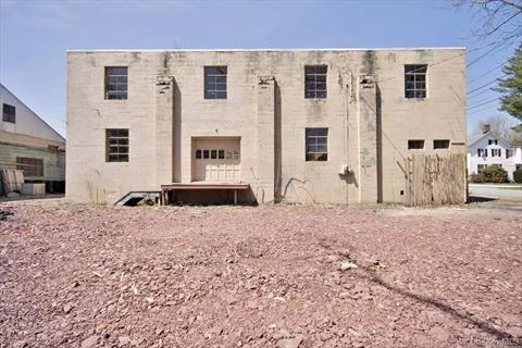 Front of Structure