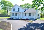 Legal Non Owner Occupied 2 Family on Large Lot. Completely Gutted To The Studs... New; Foam Insulation, Electric, Plumbing, Central AC, Gas Heating Units, Oak Floors Through out, New Cesspool, All Done To Code With Proper Permits. Ready For Delivery!