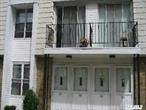 Great one bedroom corner upper unit with sliding glass door to balcony off living room.