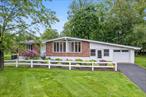 A delightful true Expanded Ranch (not your typical Raised Ranch). In a desirable area of New City, close to Zukor Park. Updated fully equipped eat-in kitchen with granite counter and plenty of cabinets (plus washer & dryer on the same level). Whole house just fully painted (including the garage!). Beautiful wood floors just redone. Carpet can be upgraded to LVP or wood, if desired. Spacious, high ceilings, large windows, well lit. Sunroom with wood stove heating and mini-split A/C for year-round enjoyment. Step into the wooden deck that leads to your private, perfectly flat half acre lot, with your own storage shed. Large partially finished basement with an extra room and storage space galore. Additional full size fridge and full size freezer included. One attached car garage, driveway and street parking that can accommodate family and friends in this quiet and quaint neighborhood. Breezeway for extra storage and elbow room with triple access to kitchen, sunroom and garage. This home includes a one-year Choice Home Warranty covering major appliances (see doc for inclusions - Choice Plus Plan). Want more! Full-house generator for peace of mind ... Clarkstown Schools ... Easy access to shops, restaurants, parks, schools and commuting to NYC. This listing is hot! Come grab it before it&rsquo;s gone ...