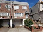 This solid brick two family is a well maintained home offering five spacious rooms over five with open floor plans plus a finished basement with high ceilings and full bathroom! Additional features include hardwood floors, sizable bedrooms with large closets, well-maintained kitchens & bathrooms, private driveway, one car garage and an enclosed private yard! Located near M Train, local & express buses, shops, schools and the beautiful 55 acre Juniper Valley Park! Zoned for the newly expanded & highly regarded PS/IS 128!