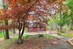 Lovely, updated log cabin, in the story-book charming Hamlet of Smallwood, is nestled in nature. This cozy place is very inviting and offers a beautifully appointed interior with open-plan kitchen, dining and living room. Step out onto the rear deck and take in the crisp fresh air and expansive woodland scenery. Just a few steps away the 6-person outdoor sauna (with new heater) and firepit await you for many hours of fun and relaxation. Home offers 2 BRâ€™s, full bath, wood floors, chic kitchen with breakfast bar, a washer and dryer, new mini splits for heat and AC, and a new wood-burning stone fireplace. The two-story detached garage has a heated, finished top floor for chilling out adding extra storage and flex space (perfect for studio/workshop). Smallwood offers amenities for a minimal annual fee: lake, beach, tennis, playground, and community events. Also available is state-of-the-art dog park and hiking trails embellished with an outdoor exercise course. This desirable lake community is a hip destination for a weekend retreat or year-round abode with a cool country vibe. Located moments from Bethel Woods Center for the Arts for world class entertainment (1969 Woodstock Music Festival site), numerous farm markets, breweries, distilleries and cidery, and a plethora of awesome eateries. With lake access and easy reach to all the amazing attractions the Sullivan County Catskills has to offer this will go fast!