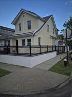 For sale is a beautiful one family corner house. Redone from top to bottom in 2025. House is near all. A must see. House is rented. Seller measured lot size.