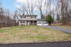 Opportunity Knocks! This 4-bedroom, 2.5-bathroom center hall colonial is full of potential and located on a peaceful cul-de-sac in a desirable neighborhood located only minutes from shopping, restaurants, major highways and New Jersey border.  Featuring a traditional layout with a formal living room, dining room, and a spacious kitchen leading to a cozy family room with a fireplace, this home is ready for your vision and updates. Upstairs offers four generously sized bedrooms, including a primary suite with its own bathroom. Additional features include an unfinished basement with potential, an attached two-car garage, and a private backyard.While the home needs a little TLC, it offers great bones, a functional layout, and a prime location. With some updates this could be the perfect forever home. Donâ€™t miss the chance to bring this house back to life with your personal touches. !!!