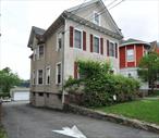 Great Exposure! - Route 133 Visibility with daily moderate-to-high traffic volume. Two floors of finished office space. Main Level: 4 Rooms, Half Bath, rear access door. Upper Level: 4 Rooms, rear access too. Hallway Half Bath, and door to Walk-up attic storage. Full unfinished basement, and door access to rear parking area. Detached oversized 2C Garage, plus 5 parking spaces! Open front porch & lawn area. Sidewalks to public transportation, C-town shopping & Village Center.