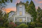 Welcome to 69 Desmond Avenue, a Victorian-era gem nestled in the charming neighborhood known as Sunnyside Park, in Bronxville P.O. The signature feature of this home, that you canâ€™t help but notice upon approach, is the impressive turret projecting from the front, a testament to the homeâ€™s historic and architectural pedigree. As you ascend the front stairs to the homeâ€™s entrance, you are welcomed by the wrap-around porch, which is a perfect spot for large parties or intimate gatherings. As you enter through the grand entry door, you will be wowed by the homeâ€™s craftsmanship and original period details: soaring 10-foot ceilings, custom millwork, oversized diamond lattice windows, hardwood floors, and the focal point of the main floor - the spectacular, sweeping spiral staircase. The gracious front parlor incorporates the space inside the turret, and can serve as a cozy reading nook, art studio, or music room. The parlor opens onto the formal dining room, and between them is a doorway to the wraparound porch, making for great indoor/outdoor flow. On the other side of the main floor, the parlor and dining room are connected by a gallery. Graceful ionic columns separate the gallery from the dining room. An eat-in kitchen, mudroom and laundry area, and a powder room round out the main floor. Ascend the grand staircase to find a spacious landing, three generously-sized bedrooms, including the primary bedroom with a fireplace, and two full baths. The third floor houses four additional bedrooms and another full bath. There is ample closet and storage space throughout the home. The lower level is partially finished and offers endless possibilities. Set on a lushly landscaped lot with mature plantings, 69 Desmond Avenue is a quick 5-minute walk to Bronxville Village and the Bronxville Metro North station, where the train will take you to midtown Manhattan in just about 30 minutes. This one-of-a-kind home has so much to offer and is just waiting for your finishing touches.
