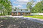 Step into timeless elegance with this fully renovated gem nestled on a full acre in the heart of Huntington! Boasting four spacious bedrooms, three luxurious bathrooms, and a bright open layout, this home is built for both comfort and entertaining.From its designer Kitchen to the serene outdoor space, every detail reflects quality and care.Price reducedBACK ON MARKET !SELLERS MOTIVATED!