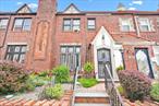 This beautiful Tudor-style townhouse comes with first floor features a bright sunken living room with working fireplace and decor expose beam and orginal detailing, formal dining room open concept with kitchen. Upstairs there are three spacious bedrooms, full bathroom with spa like soaking tub. Basement full finished with working fireplace full bath, living room, separate walk out entrance, one car garage, backyard for entertaining guest. This home is a super fantastic find. Kitchen is 5 years old, window is new, boiler is 5 years old, wood floor throughout.