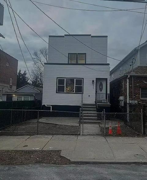 Front of Structure