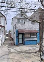 S Ozone Park, MIX-USE Property. Richmond hill , on busy Lefferts Blvd. Big backyard , and high ceilings. Ideal for medical office or office space and apartment to rent. Ideal for Owner occupied small business. commercial space has 1/2 and full store front. Driveway and more. Close to transportation and schools