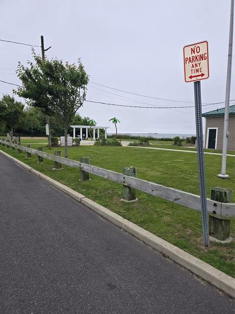 Front of Structure