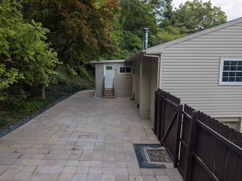 Front of Structure