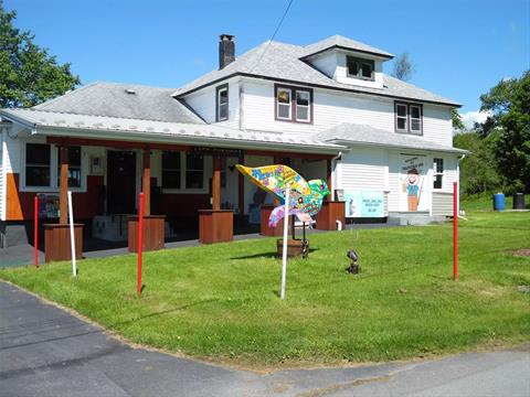 Front of Structure